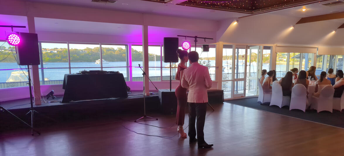 East Fremantle Yacht Club DJ Setup